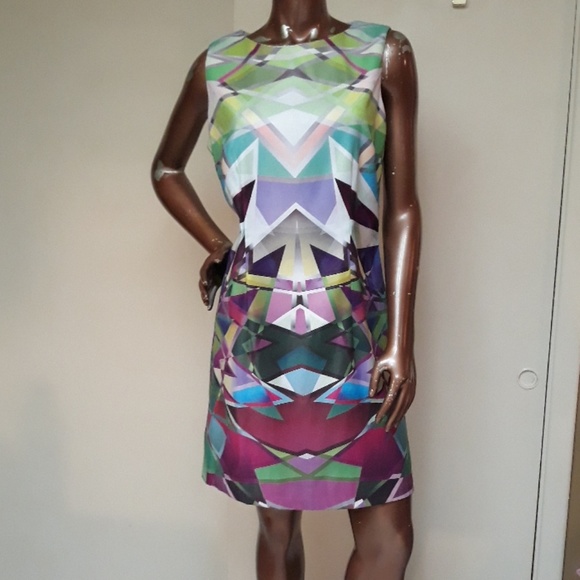 AGB Dresses & Skirts - Like New AGB Kaleidoscope Glass Midi Dress